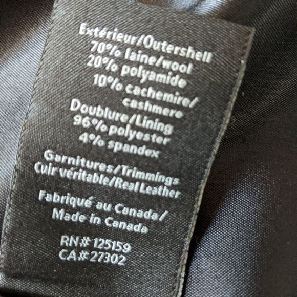 Mackage wool cashmere blend pea coat - Picture 15 of 16